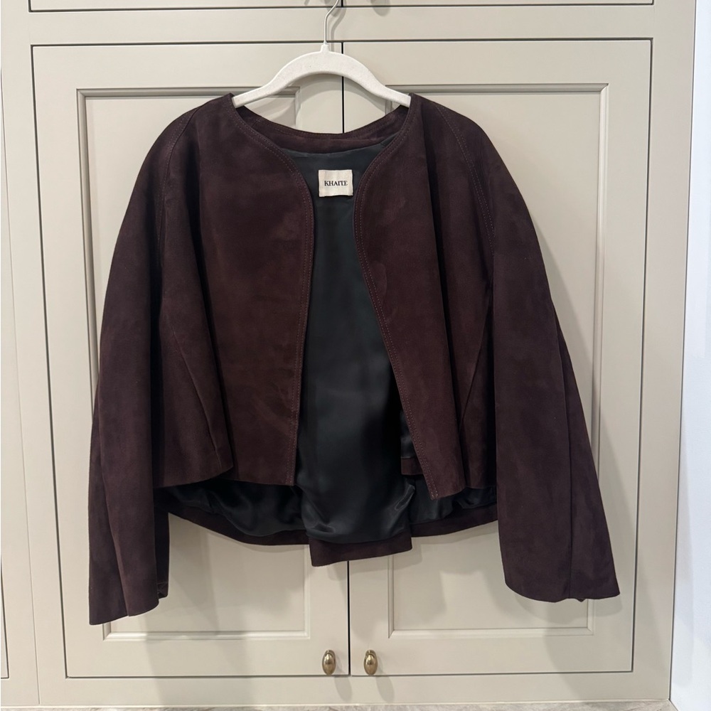 Khaite Garothy Suede Jacket